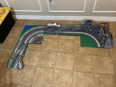 Lego toy LEGO 60238 fork rail curved rail 60205 straight universal rail  train track 7499