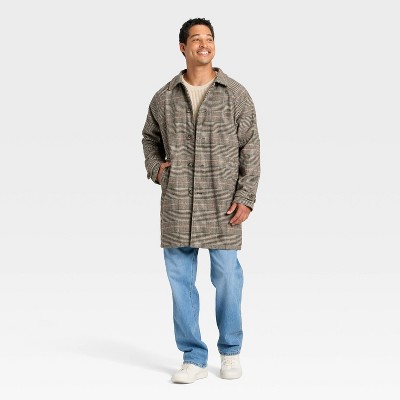Men's Glen Plaid Overcoat - Goodfellow & Co image 2