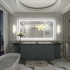 Apmir Super Bright Front & Back LED Lighted Anti-Fog Aluminum Alloy Framed Tempered Glass Bathroom/Vanity Mirror with ETL & 3-Year Warranty - 2 of 4