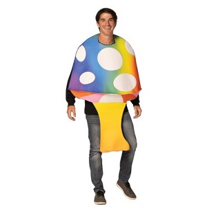 Imposta Costumes Adult Mushroom Costume - Size One Size Fits Most - Multicolored - 1 of 2