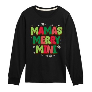 Boys' - Instant Message - Mamas Merry Mini Long Sleeve Graphic T-Shirt - 1 of 4