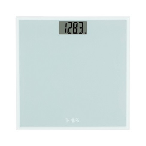 Thinner Glass Weight Scale Silver - image 1 of 4