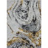 Luxe Weavers Marble Swirl Indoor Area Rug - 2 of 4