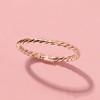 Ross-Simons 18kt Rose Gold Roped Ring - 4 of 4