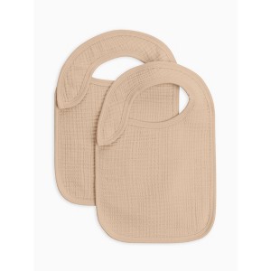 2-Pack Muslin Bibs - 1 of 4