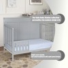 VYNXARIA Shailee 4-in-1 Convertible Crib Gray - 4 of 4