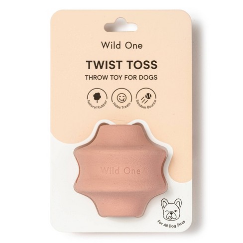 Wild One Twist Toss Interactive Dog Toy - Pink : Target