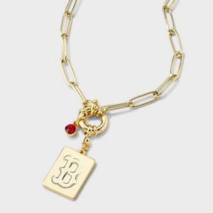 Bijoux Sport by Luv Aj MLB Gold Dog Tag Charm Necklace - 1 of 4