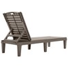 Ridstar 2 Piece Outdoor Patio Chaise Lounges with Backrest Adjustable For Patio, Poolside & Beach-Light Brown - 2 of 4