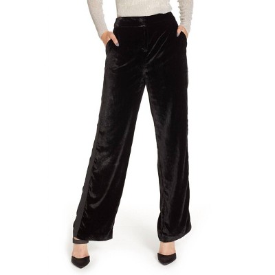Women's Velvet High Rise Wide Leg Trousers - Chelsea28
