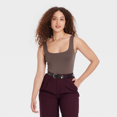Women's Seamless Tank Bodysuit - A New Day™