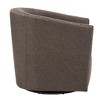 NicBex Swivel Accent Chair,Upholstered Swivel Living Room Chairs with Mid-Height Backrest,Modern Arm Chair,Accent Chairs for Living Room - 4 of 4
