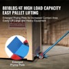 VEVOR Pallet Buster, 60-Inch Handle, 8818 lbs Weight Capacity, Q235 Carbon Steel, Heavy Duty Deck Wrecker Demolition Wood Pallet Tool, Blue - 3 of 4