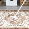 Area Rug for Living Room, Washable Vintage Rug, Non-Slip Low Pile Throw Soft Rugs, Kitchen Carpet for Living Room, Bedroom - 4 of 4