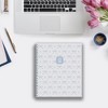 Blue Sky 8"x10" Weekly/Monthly Spiral Planner Smooth Frosted Clarice Blue Bows - 2 of 4
