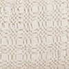 Brisbane Smocked Design Throw Pillow Natural - Saro Lifestyle - 2 of 3