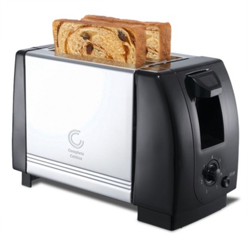 Complete Cuisine Cc tst2000 Compact 2 slice Toaster Black Target