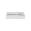 Cheung's Labai Mini Shagreen Mirror Tray Silver - 3 of 4