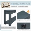 CAVINAS 63" Rustic Chic Console Table with 4 Drawers and Bottom Shelf,Farmhouse Entryway Table for Living Room,Hallway - 4 of 4