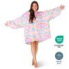 The Bare Homey - Adult Wearable Blanket - Fleece Side Pockets - 4 of 4