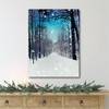Courtside Market Winter wonderland 20x24 Gallery-Wrapped Canvas - 2 of 4