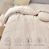 Bedsure | All Season Comforter Duvet Insert Quilted Down Alternative Comforters - 4 of 4