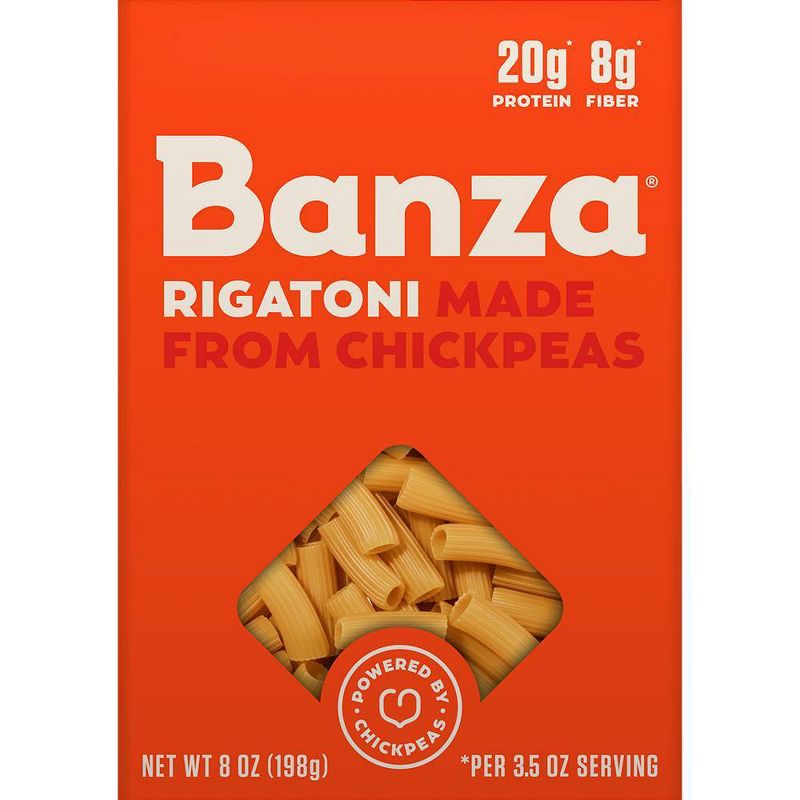 Banza Gluten Free Chickpea Rigatoni - 8oz, 1 of 6