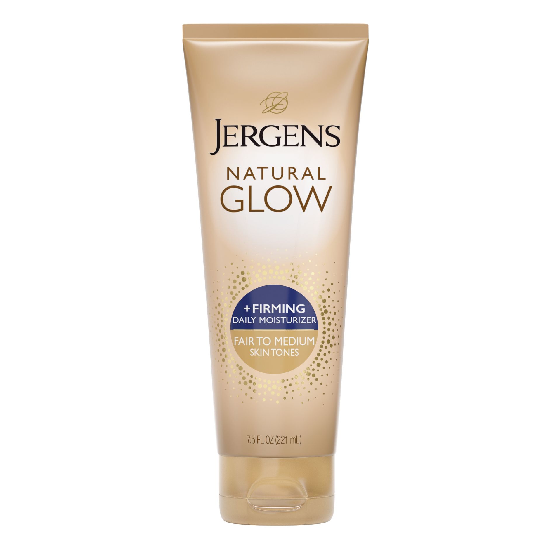 Jergens Natural Glow Firming Daily Moisturizer Self Tanner Body Lotion - Fair to Medium - 7.5 fl oz