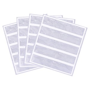 Unique Bargains High Visibility Washable Warning Safety Reflective Stickers 20 Pcs - 1 of 4