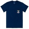 Mens Stroh's Since 1775 Navy Front and Back Print T-Shirt - 2 of 4
