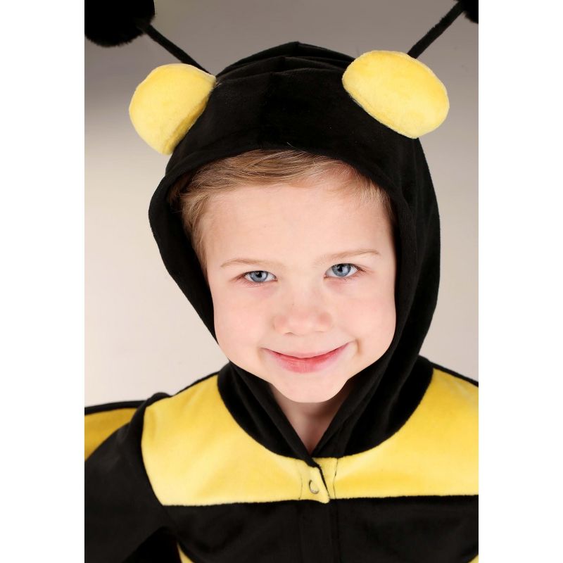 HalloweenCostumes.com Bumble Bee Toddler Costume, 3 of 5