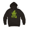 Simply Sage Market Women's Graphic Hoodie Bad Witch Broom Puff Print - 2 of 4