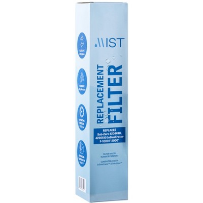 Mist 3-Pack White Twist-in Refrigerator Water Filter