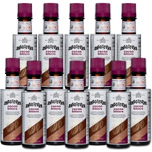 Angostura Cocoa Bitters - 4 FL OZ, Premium Cocktail Bitters for Home and Professional Mixologists, Kosher Certified, Sodium-Free Flavor Enhancer - 1 of 1