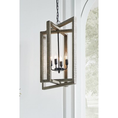 Anakin Pendant Lamp Gray - Signature Design by Ashley