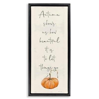 Stupell Industries Autumn Beauty Inspirational Phrase, 15" x 31"