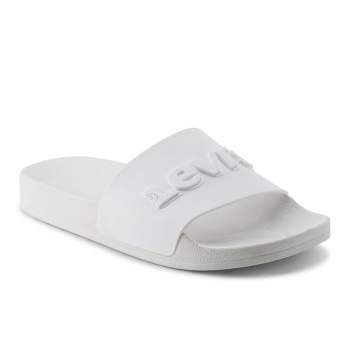 Levi's Mens 3d Slide Slip On Sandal Shoe, Navy, Size 7 : Target