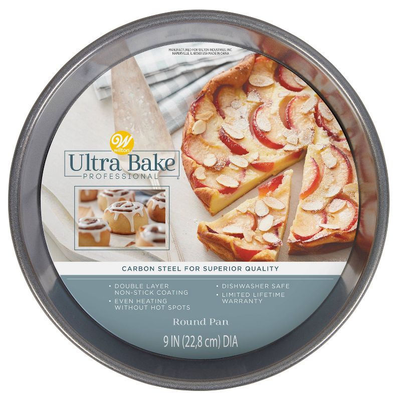 Wilton 9&#34; Nonstick Ultra Bake Professional Round Cake Pan, 6 of 9