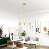 Livex Lighting Lansdale 3 - Light Chandelier in  Satin Brass - 4 of 4