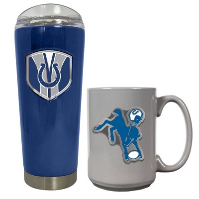 NFL Indianapolis Colts Roadie Tumbler and Mug Set