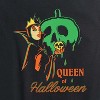 Women's - Disney - Halloween Evil Queen with Apple Short Sleeve Graphic T-Shirt - 2 of 4