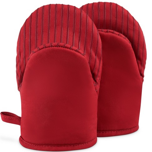 Big Red House Heat-resistant Mini Oven Mitts With Non-slip Silicone Grip,  2pk : Target