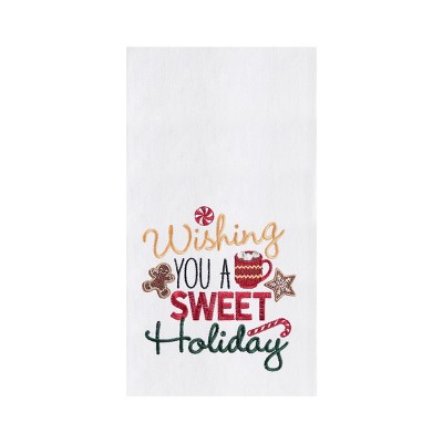 C&F Home Wishing A Sweet Holiday Towel