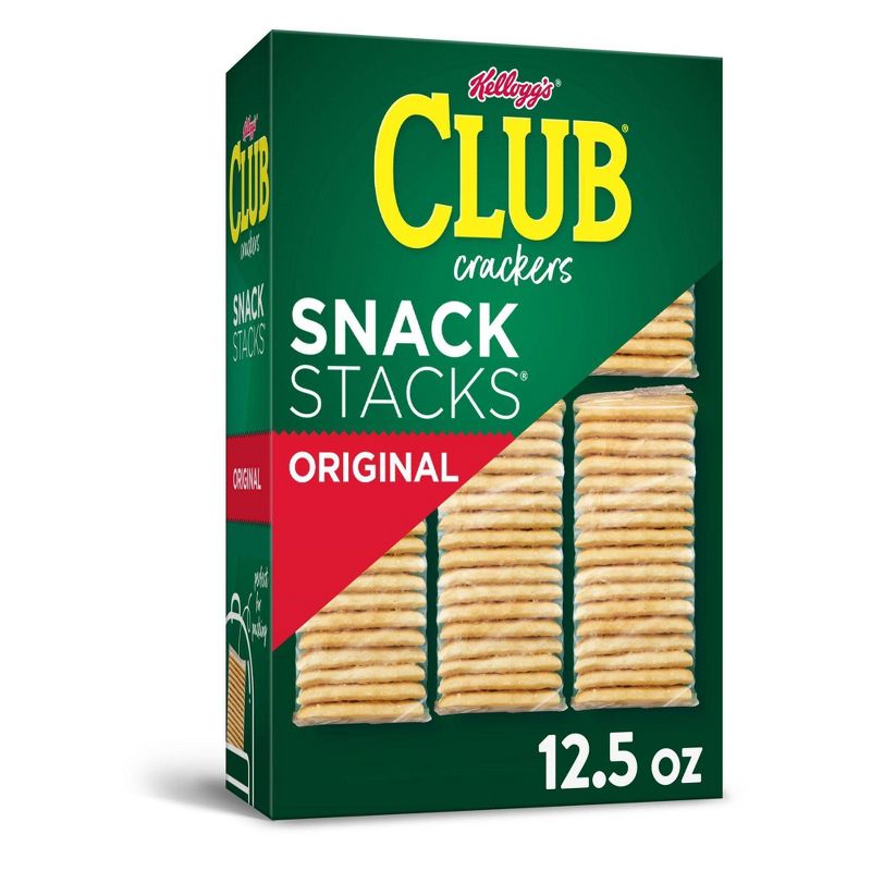 Kellogg&#39;s Club Snack Stacks Crackers - Original 12.5oz, 1 of 13