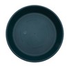 The HC Companies Classic Plastic 14" Round Plant Flower Pot Planter Deep Saucer Drip Tray for Indoor or Outdoor Settings, Fits 15.5" Pots, Evergreen - 2 of 2