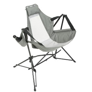 PAGED Outdoor Camping Chair,Adjustable Folding Portable Rocking Chair with Carry Bag for Outdoor Travel Lawn Backyard - 1 of 4