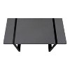 Monarch Specialties Computer Desk Home Office Laptop 48InchL Work Metal Laminate Grey Black Contemporary Modern - 3 of 4