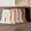 MyKids-Usa Baby Solid Color Elastic Cotton Comfy Flared Pants - 3 of 4