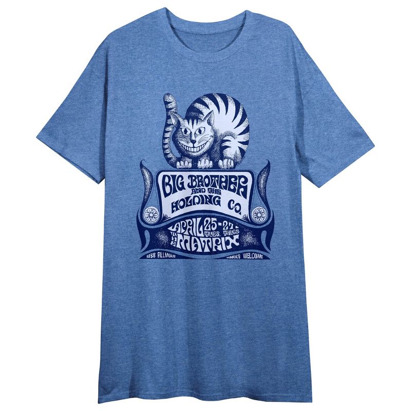 Big Brother & the Holding Company Big Brother Women's Blue Night Shirt, 1 of 3