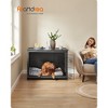 Feandrea Dog Crate Furniture, 44.1" Side End Table, Modern Kennel for Dogs Indoor up to 80 lb, Heavy-Duty Dog Cage with Multi-Purpose Removable Tray - 2 of 4